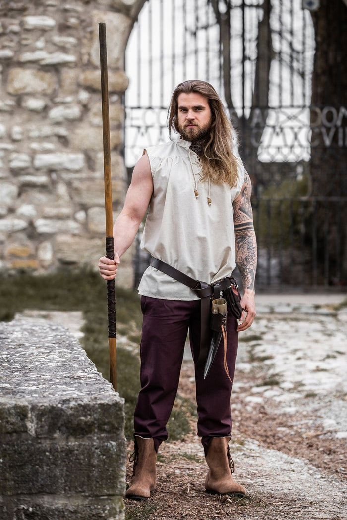Medieval shirt Louis, cream