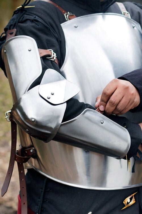 Vambraces Soldier, arm armor, 1 mm