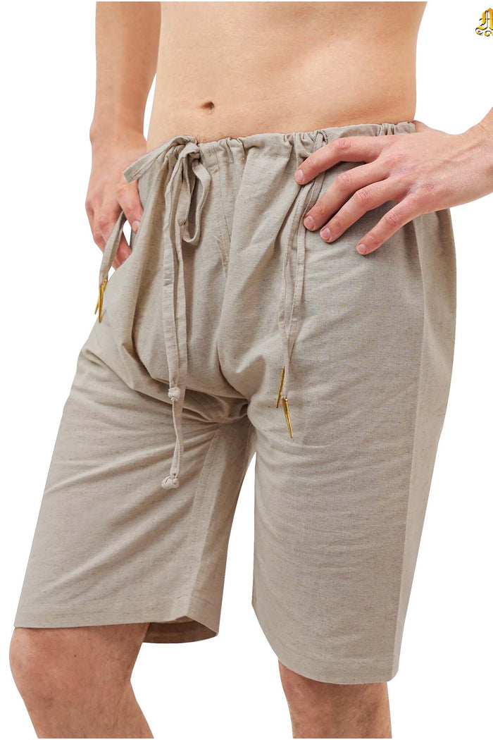 Medieval braies, linen, natural
