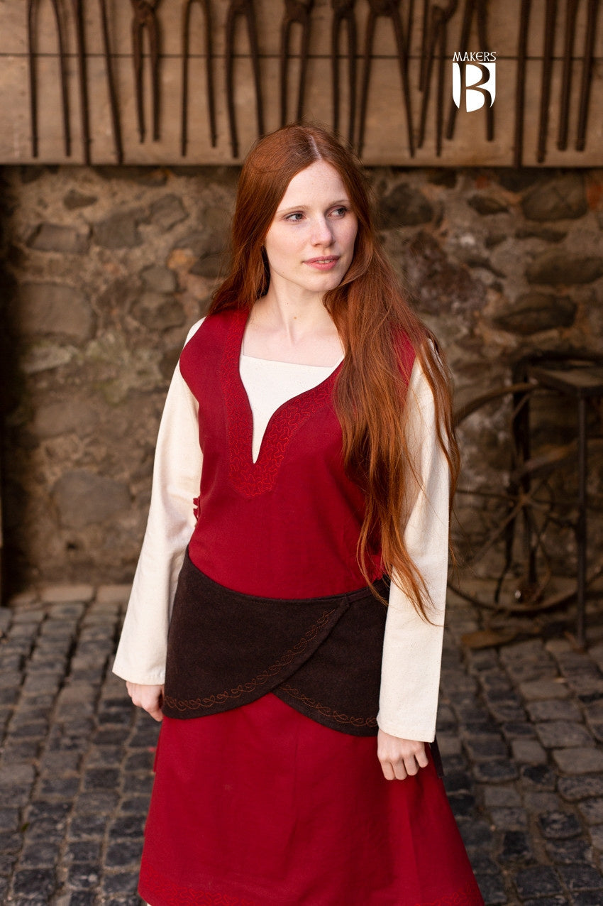 Ketra belt, brown, wool blend