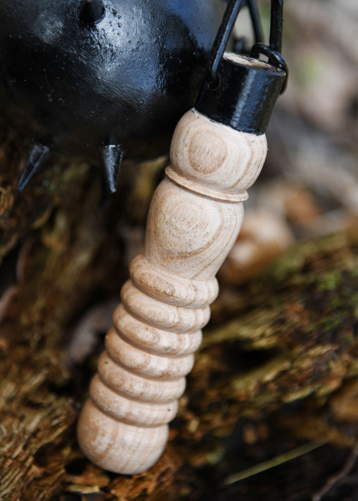 Flail with short handle