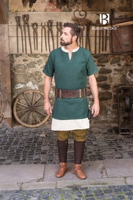 Viking tunic Aegir, green