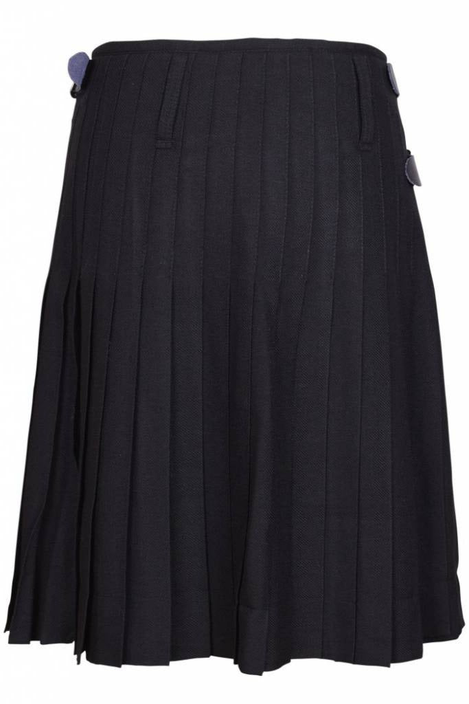 Scottish kilt, black