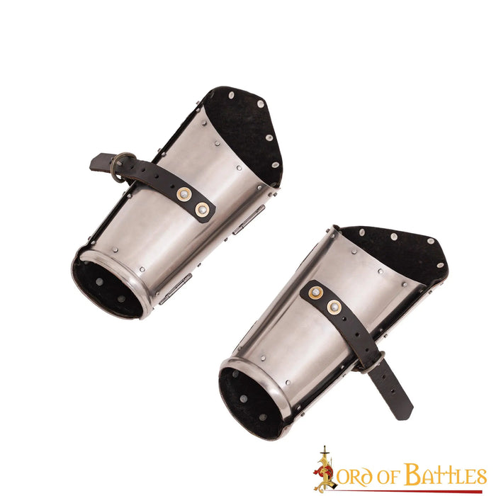 15th century bracers, forearm guards, 1.6 mm
