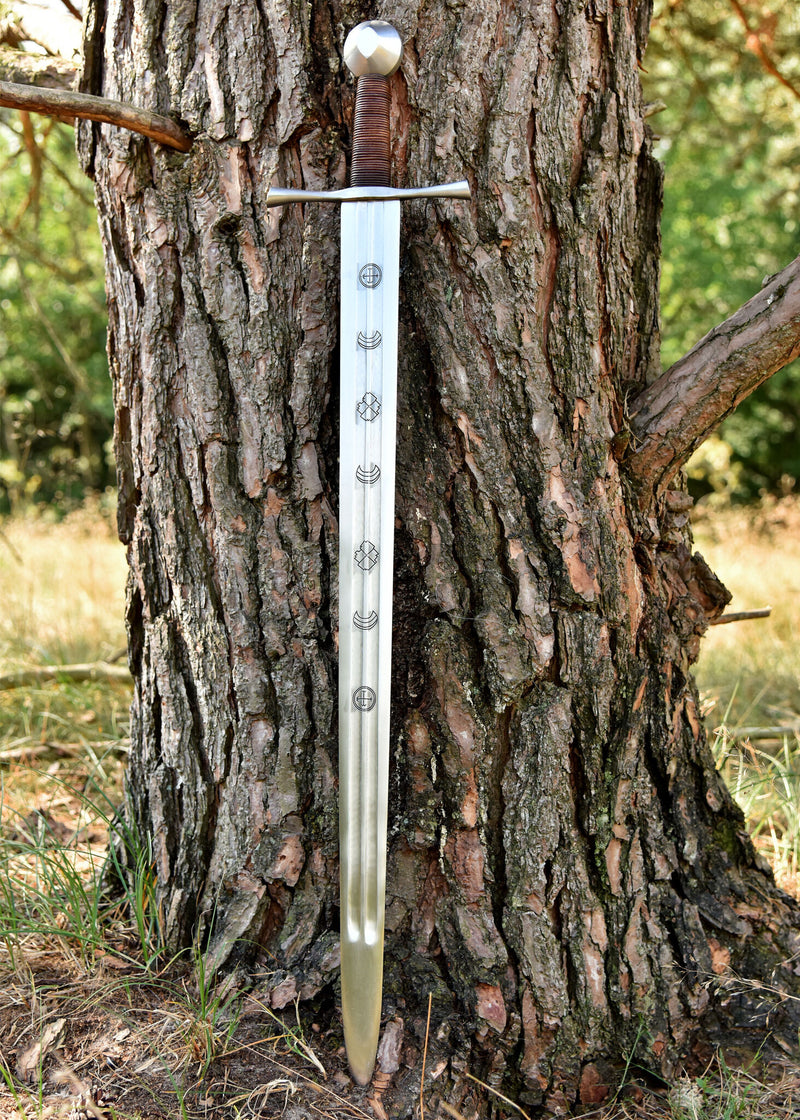 Spada medievale River Witham, XIII secolo, semi-affilata