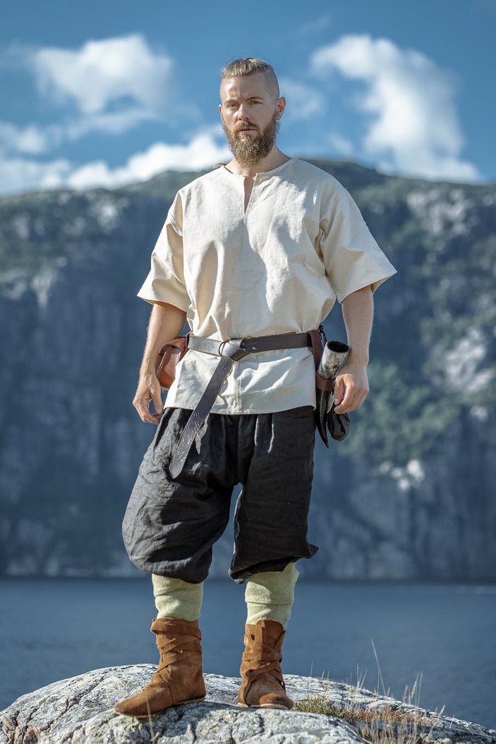 Viking tunic Uhtred, cream