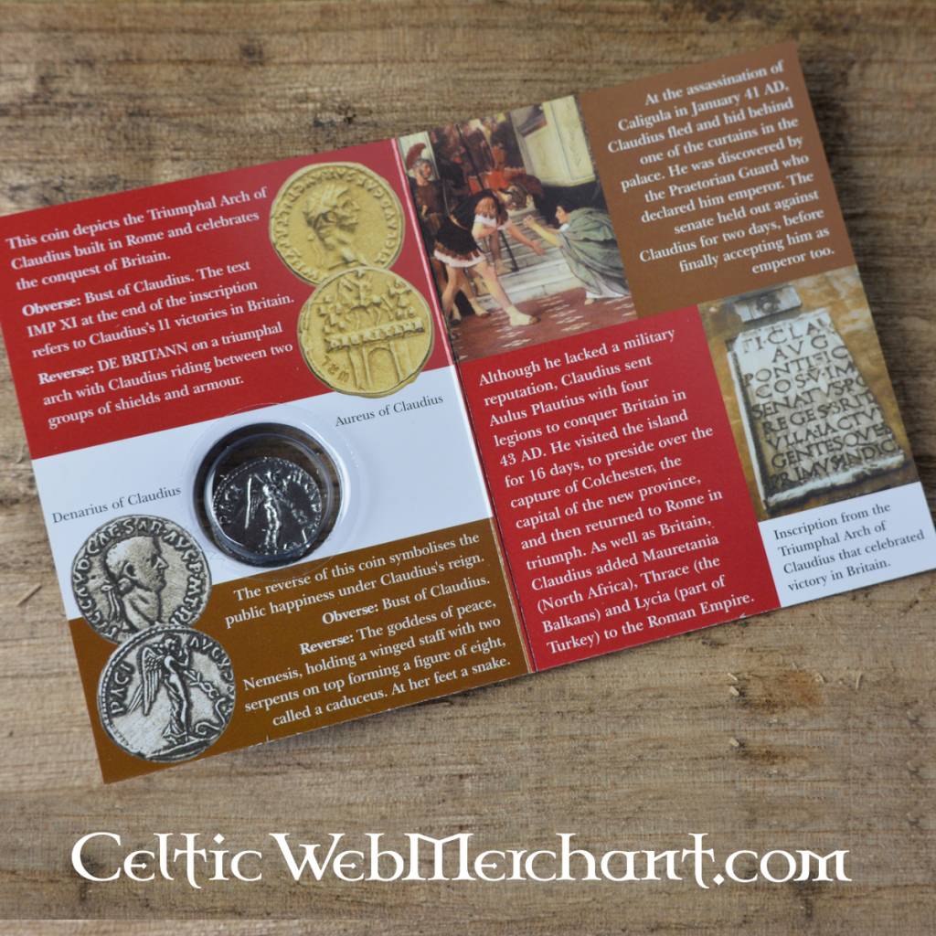Roman denarius pack Claudius