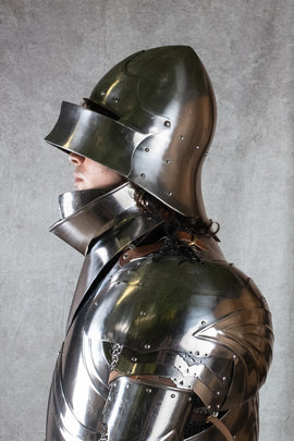 Gothic pauldrons 1460–1500, 1.6 mm