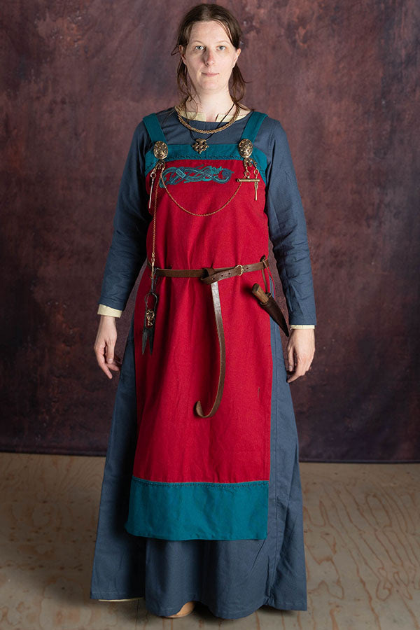 Hangeroc with Viking dragons, red
