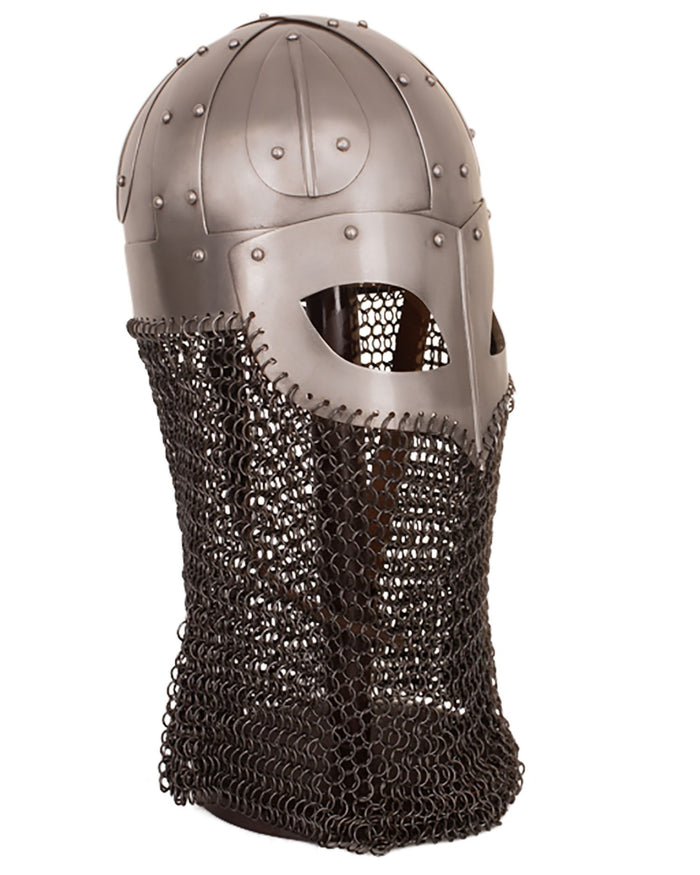 Ulfrik Viking helmet with aventail, 1-1.2 mm