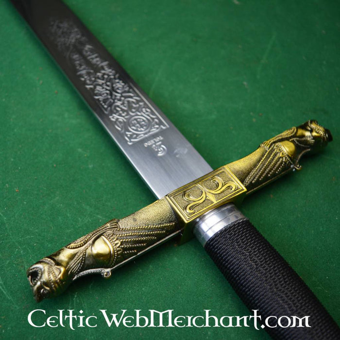 Charlemagne sword, semi-sharp