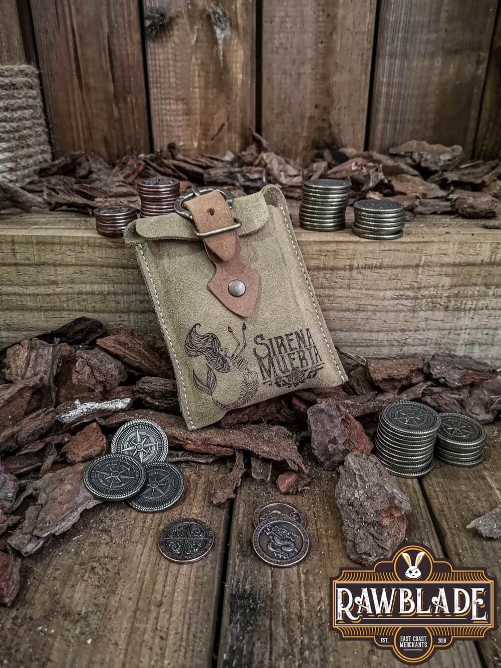 Dead Mermaid Pirate Poker deck