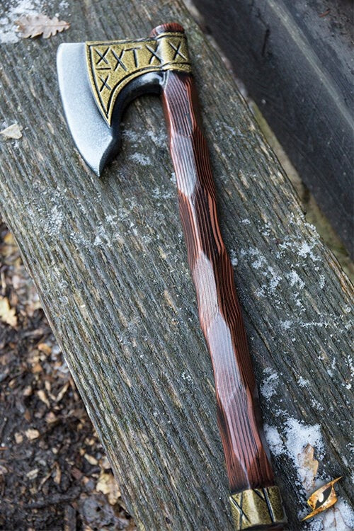LARP Viking axe runes