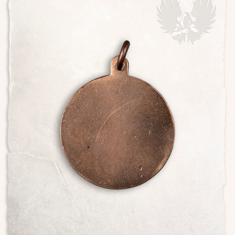 Ciondolo vichingo Ægishjálmur, bronzo