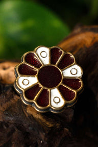 Alemannic Rosette Fibula, bronze