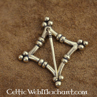 Medieval brooch Bamberg, bronze