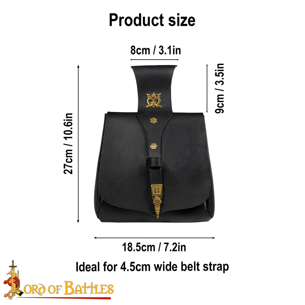 Medieval bag Jehanne