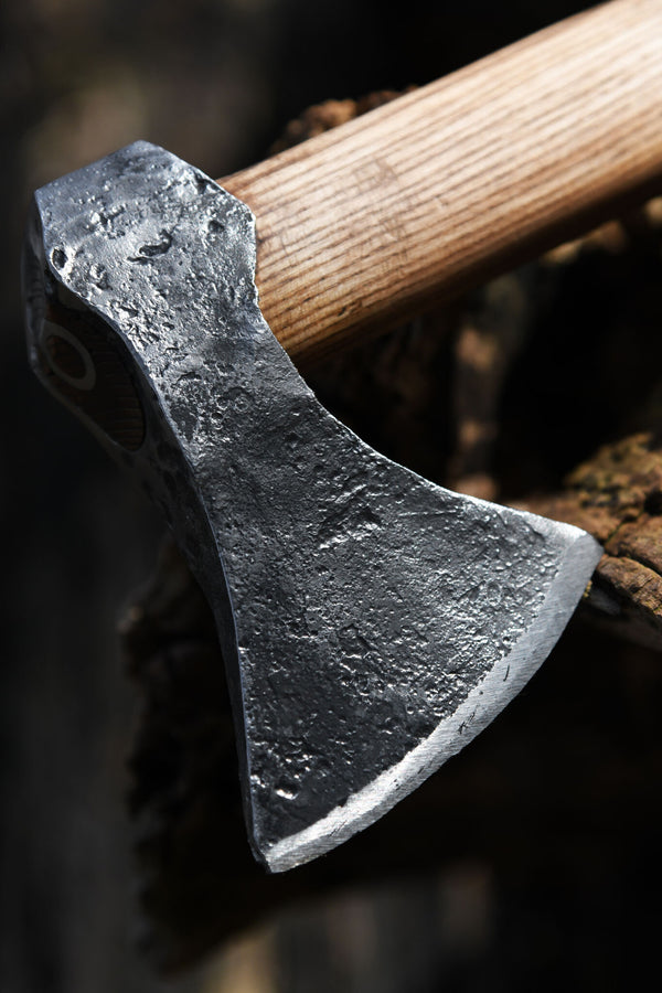 Viking Axe, Hand-Forged Steel, Type G, semi-sharp