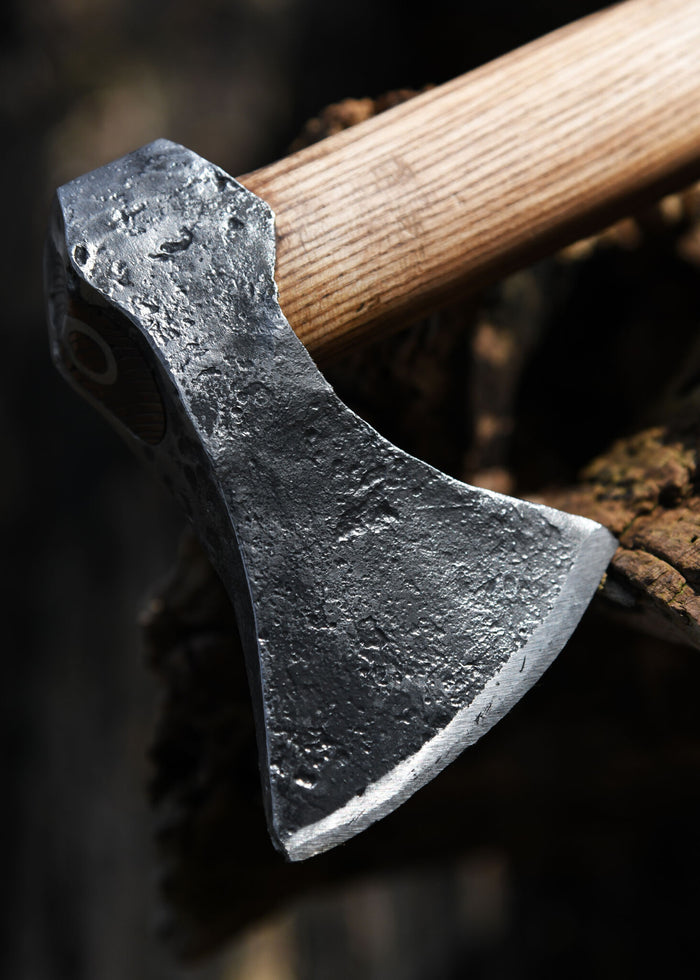 Viking Axe, Hand-Forged Steel, Type G, semi-sharp