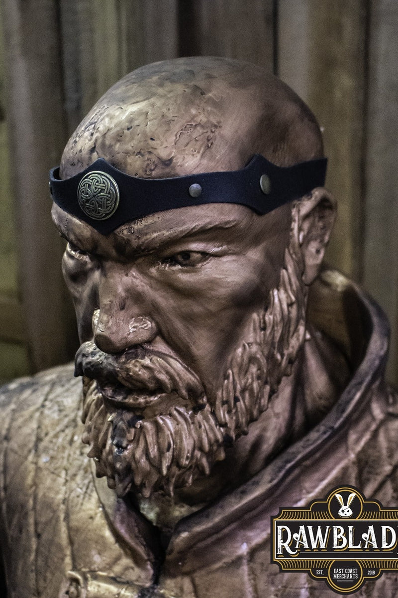 Illunion pandebånd – sort læder