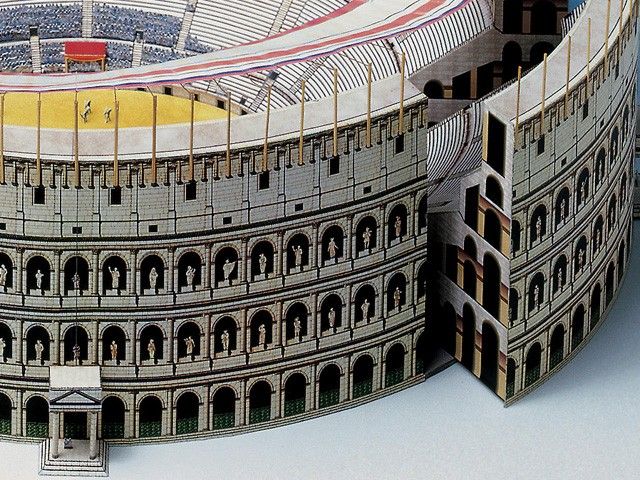 Model building kit Colosseum