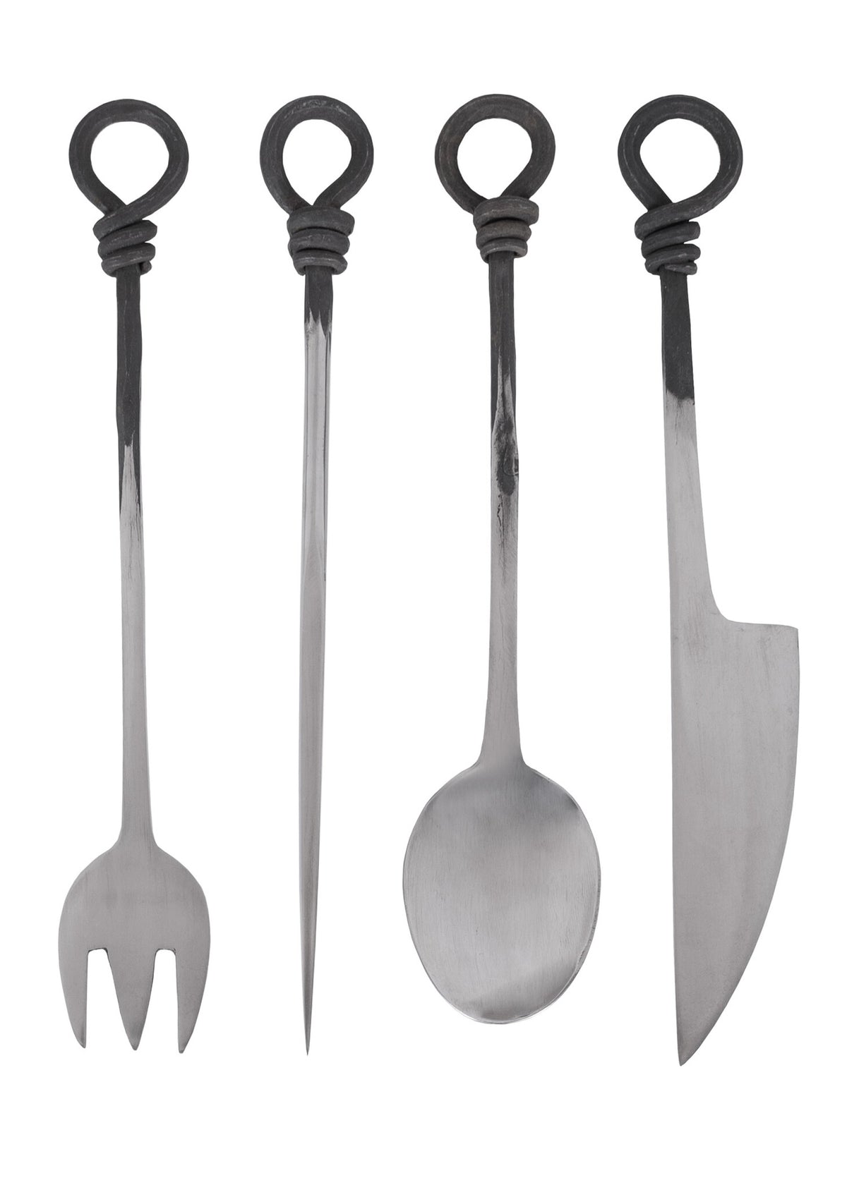 Medieval cutlery set stainless steel