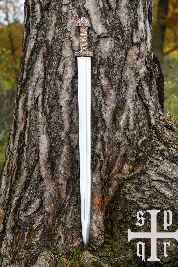 Vendel sword Gotland (Broa), 8th century, semi-sharp