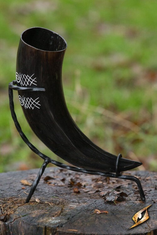 Drinking horn Druid 0,5L, light
