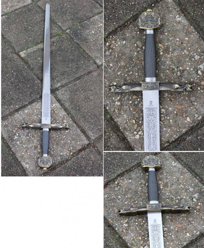 Charlemagne sword, semi-sharp