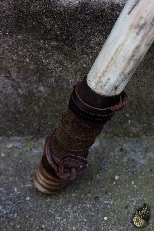 LARP metal pipe, steel colour