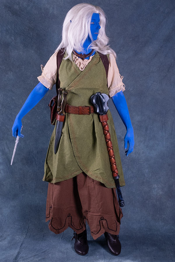 Överklänning Dala, lindgrön