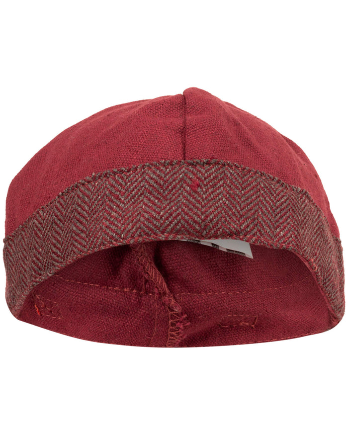 Viking hat Ivar, burgundy red