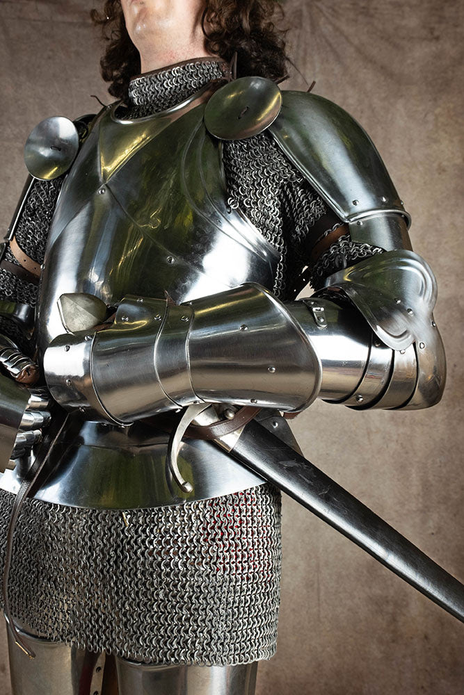 15th century Milanese gauntlets, 1.6 mm
