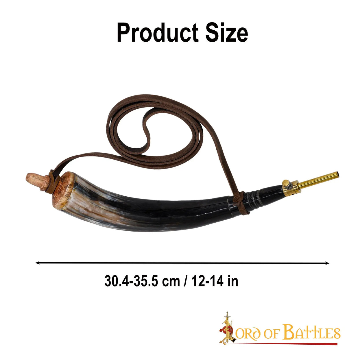 Luxury powder horn