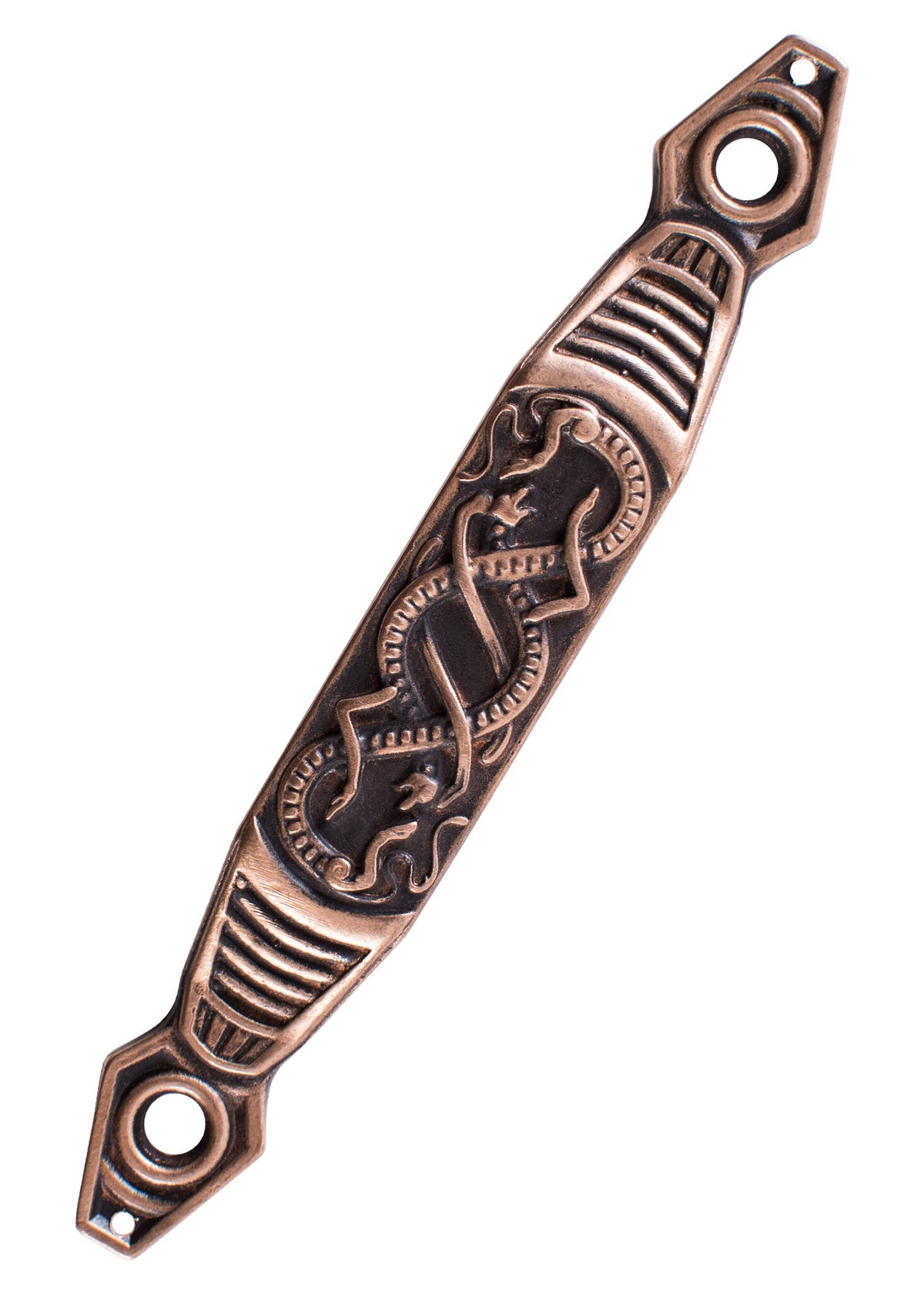 Belt loop with snakes for sword scabbard