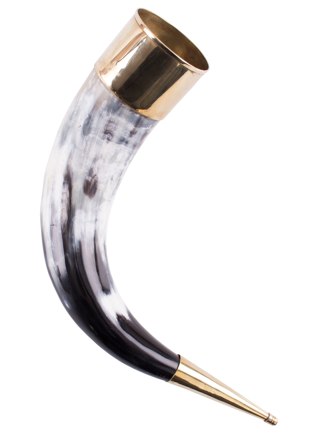 Decorated drinkinghorn with stand, 200-300 ml