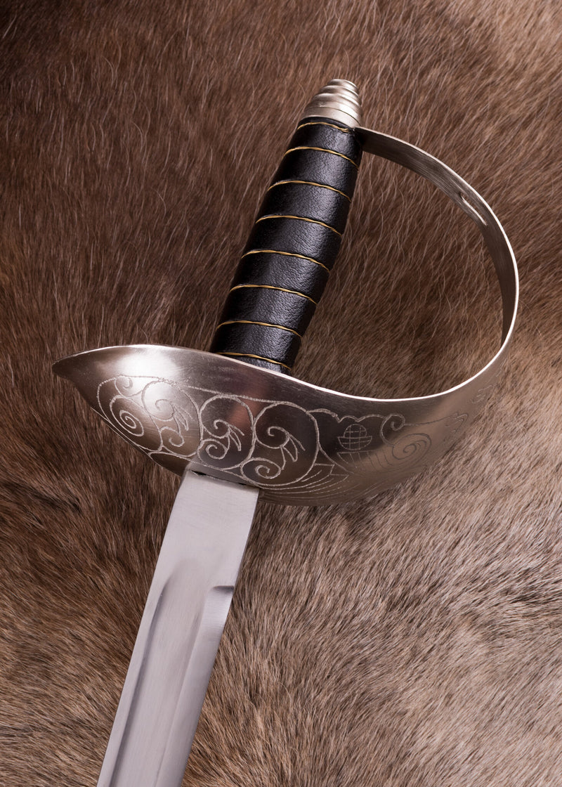 British cavalry saber 1912, semi-sharp