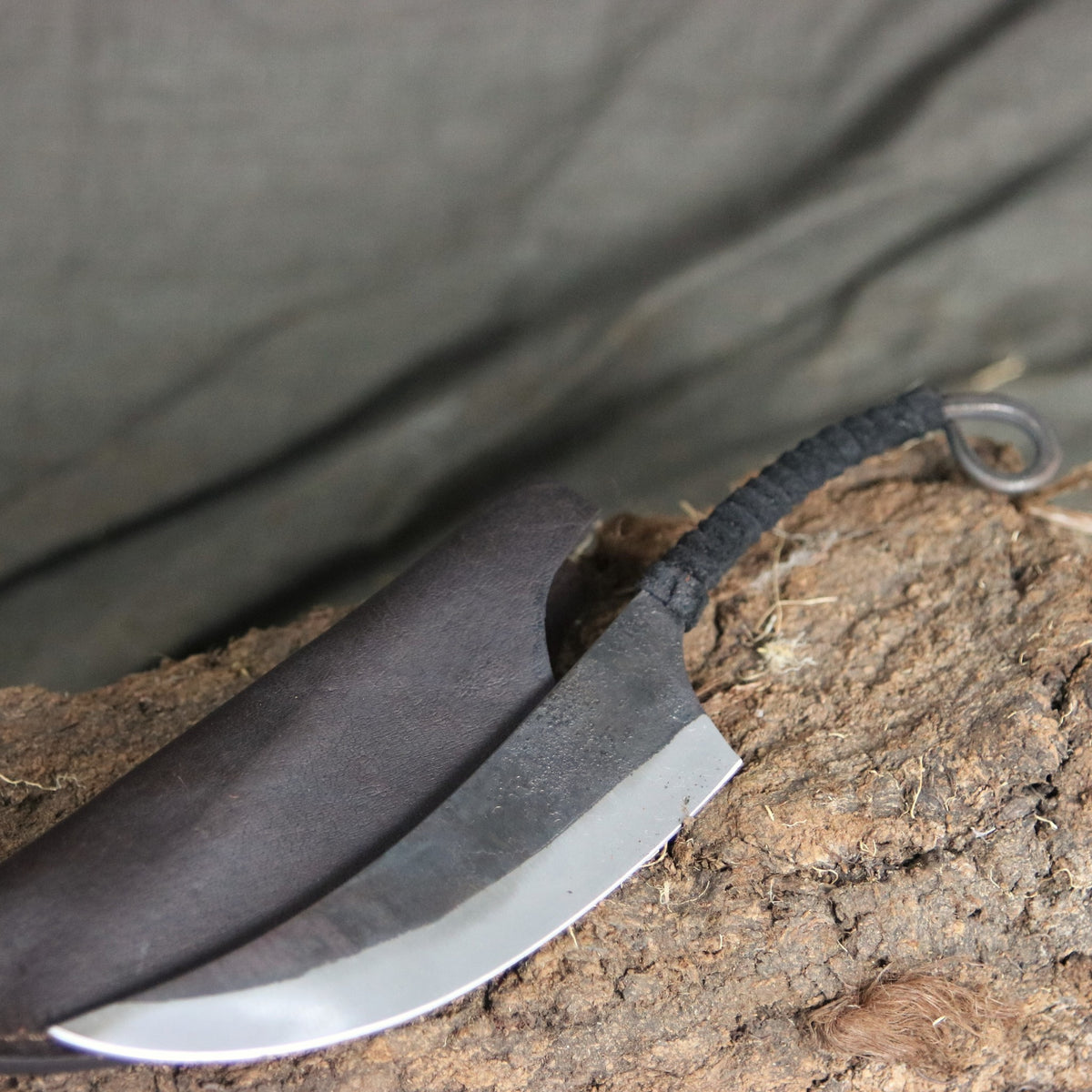 Celtic knife Glen, M, stainless steel, semi-sharp