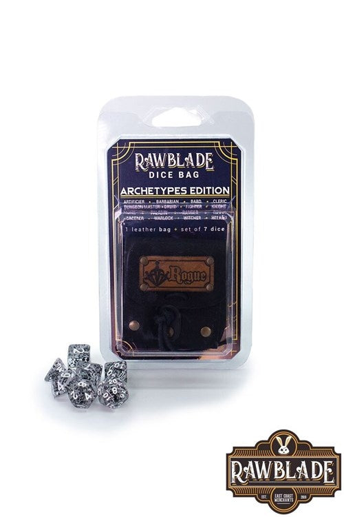 Dice bag with dice set, Rogue