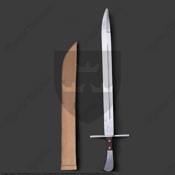 Langmesser Talhoffer, semi-sharp
