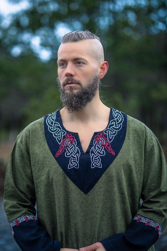 Viking Tunic Haakon, olive green