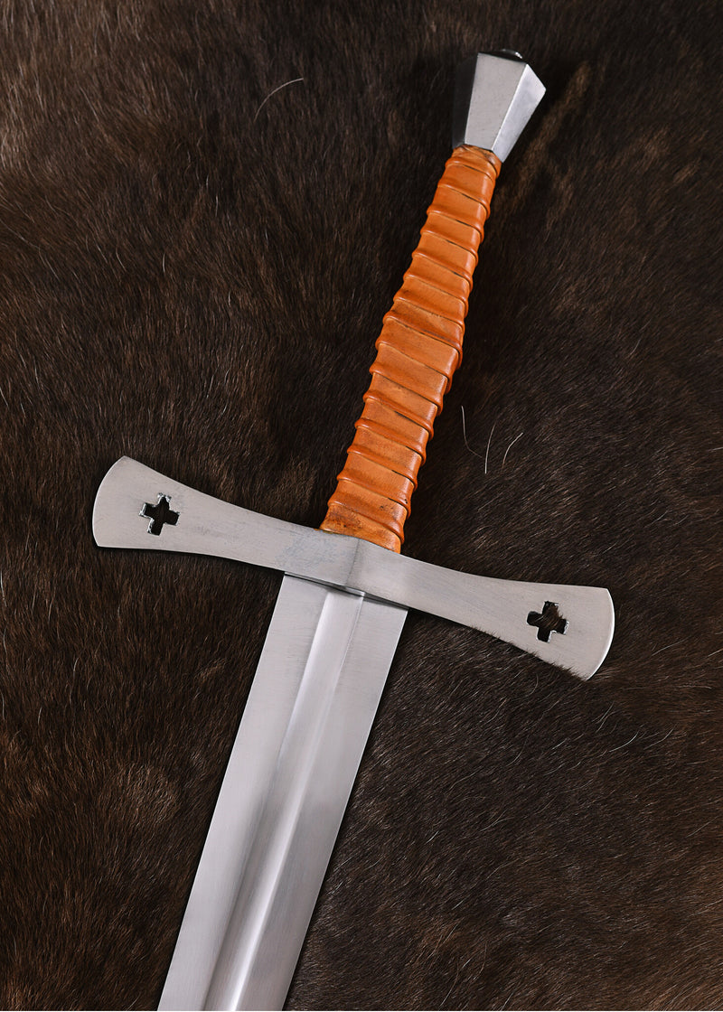 Épée à deux mains Shrewsbury du 15ème siècle, semi-tranchant