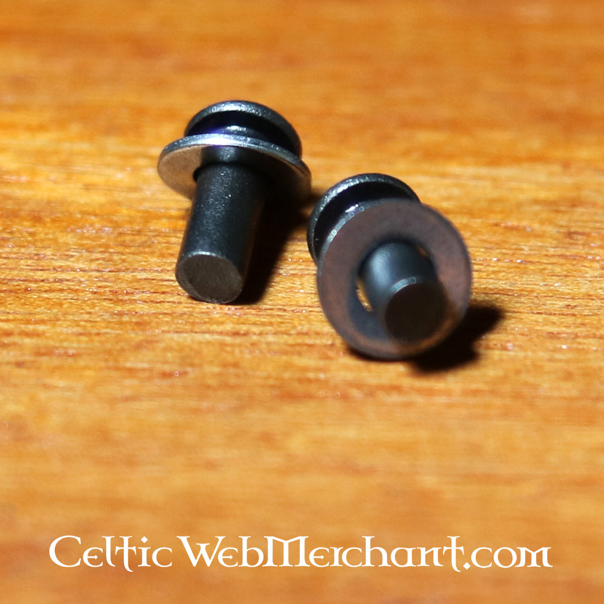 50 steel rivets 4 mm, long