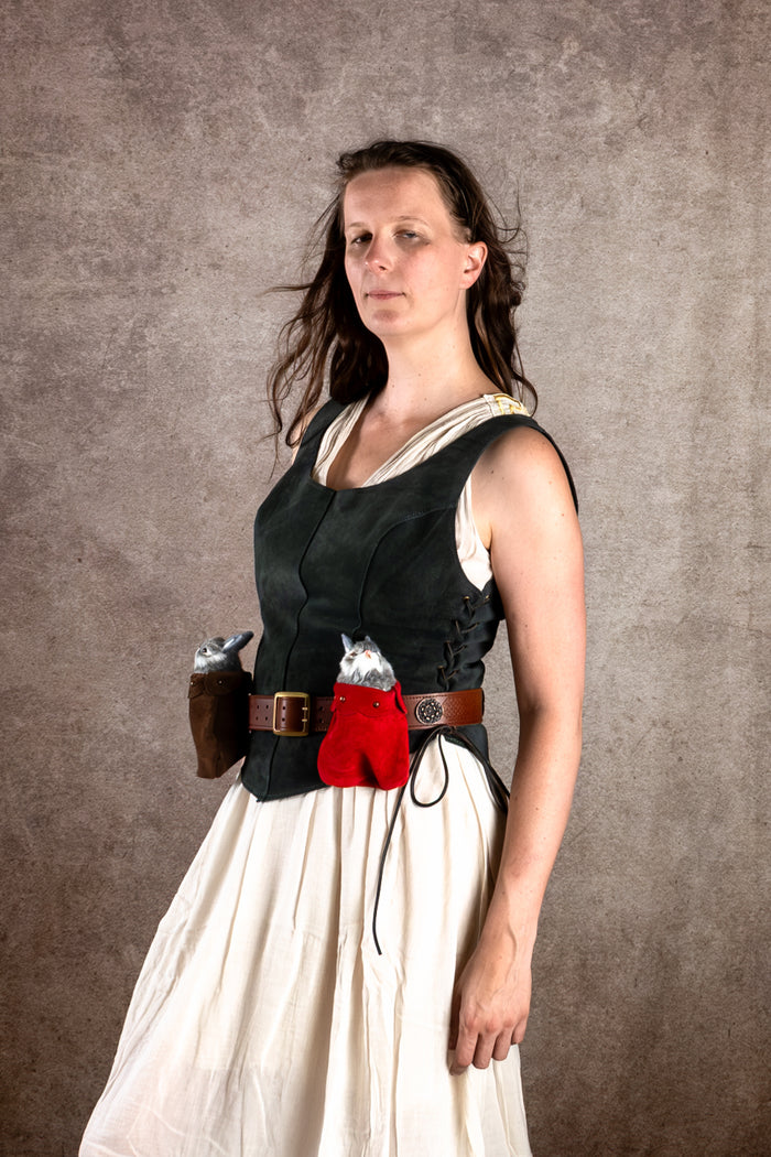 Pouch with rabbit Roger - Red