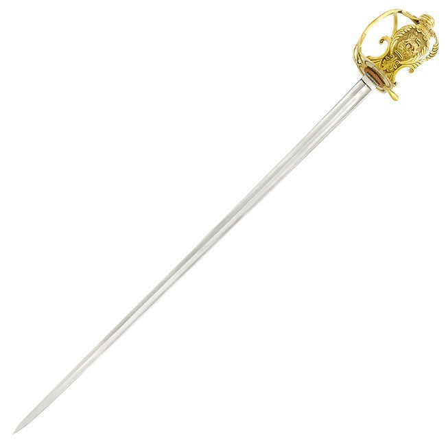 Household Cavalry officer backsword, semi-sharp