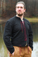 Arming doublet del XV secolo Bernhard, nero