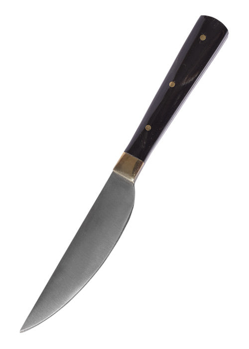 Medieval eating knife 15-16th century, stainless steel