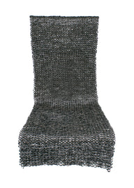 Chainmail skirt gousset, flat rings - round rivets, 8 mm