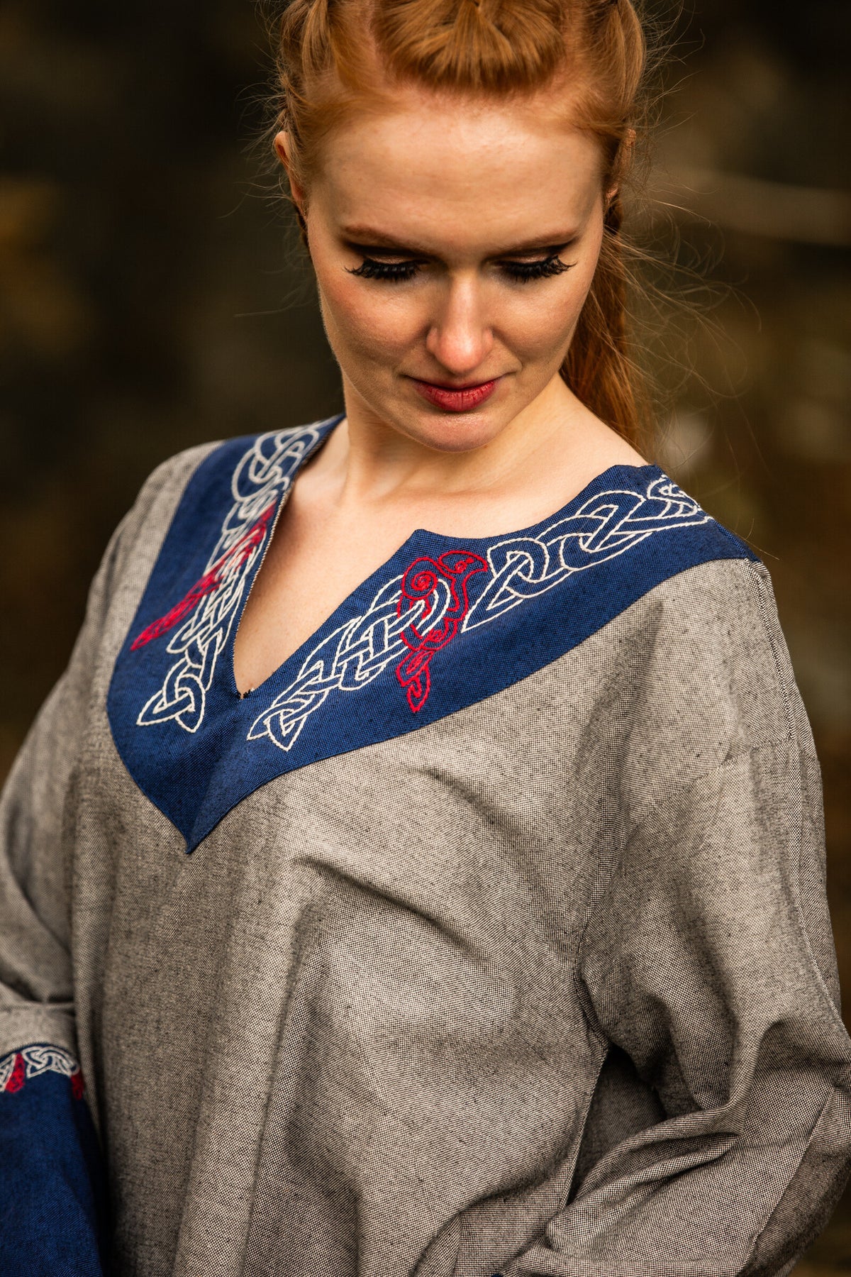 Viking Tunic Haakon, grey