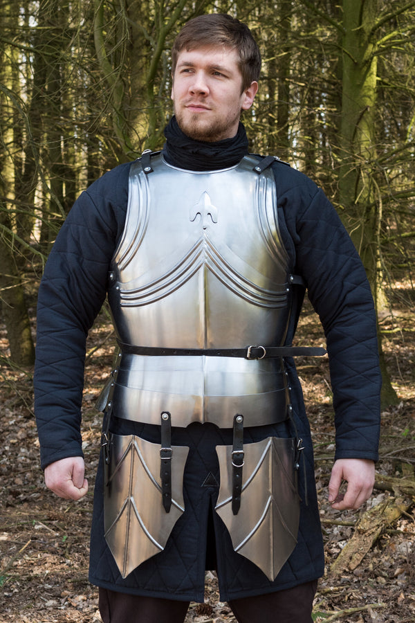 Gothic cuirass with tassets, 1–1.2 mm